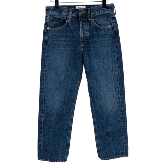 AGOLDE Mid rise Straight Leg Jeans - Picture 1 of 1